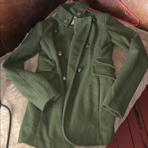 Green pea Coat
